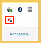 Kaspersky openen via het icoon